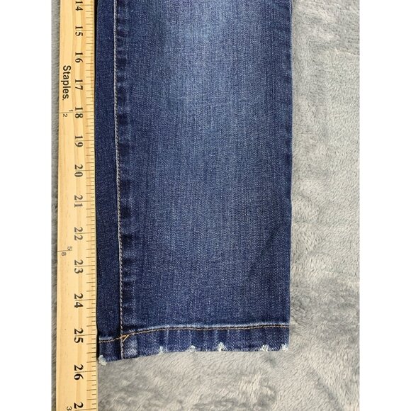 Free People Denim Dungarees Overalls Women's Size 28 Farm Garden Wear - Picture 8 of 8